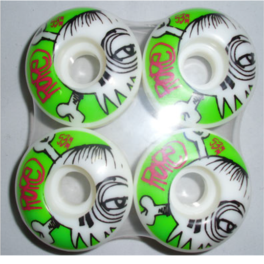 Skateboard wheels Green - Ropeshop.rs